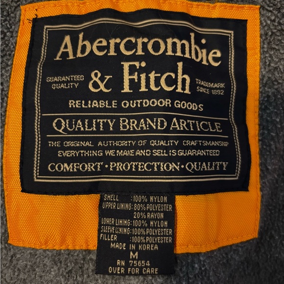 Vintage Abercrombie lined windbreaker - Picture 3 of 3